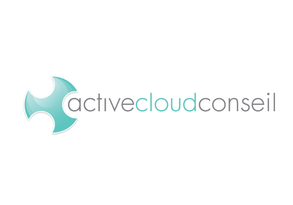 Refonte du logo Active Cloud Conseil - Conseil et accompagnement aux entreprises