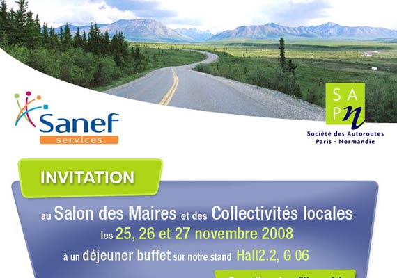 E-mailing Sanef - Société concessionnaire d'autoroutes - Client GBNB
