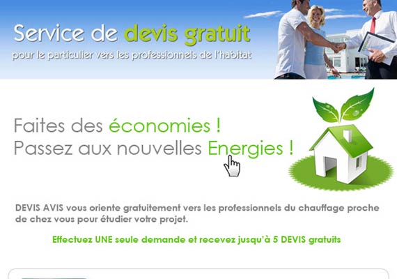 E-mailing Devis Avis - Société de service de devis gratuit - Client GBNB