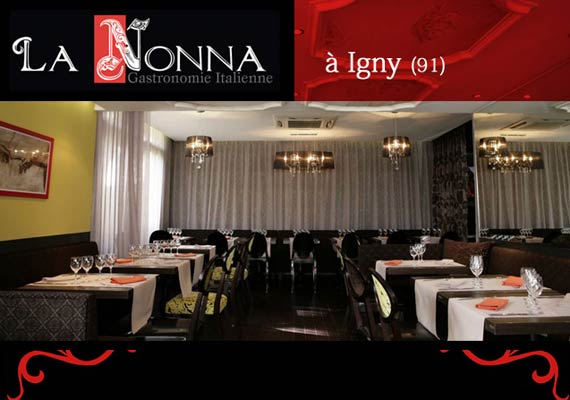 E-mailing La Nonna - Restaurant de Gastronomie Italienne - Client GBNB